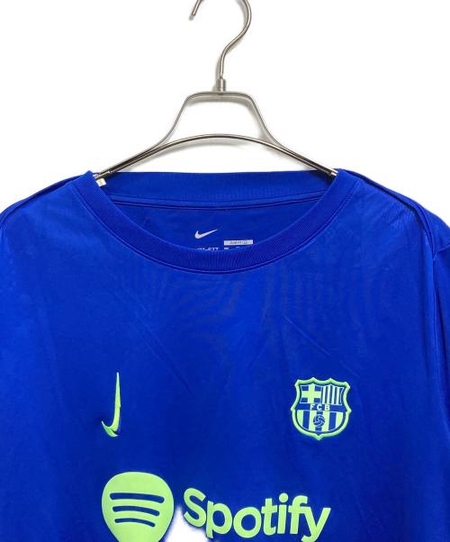 NIKE (ナイキ) FCバルセロナ 24-25 プレマッチトップ ブルー サイズ:XXL