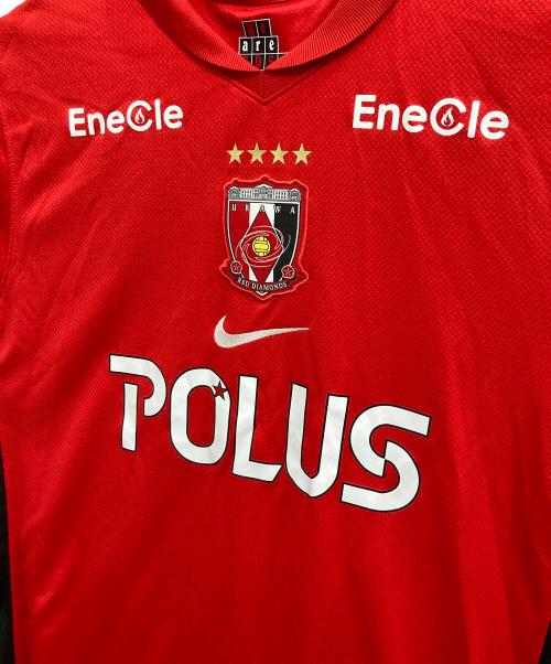 NIKE (ナイキ) 2025浦和スタジアム ホーム 半袖 レプリカユニフォーム レッド サイズ:XL