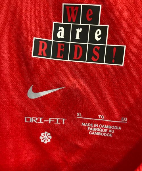 NIKE (ナイキ) 2025浦和スタジアム ホーム 半袖 レプリカユニフォーム レッド サイズ:XL