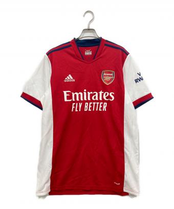 adidas (アディダス) ユニフォーム レッド サイズ:L