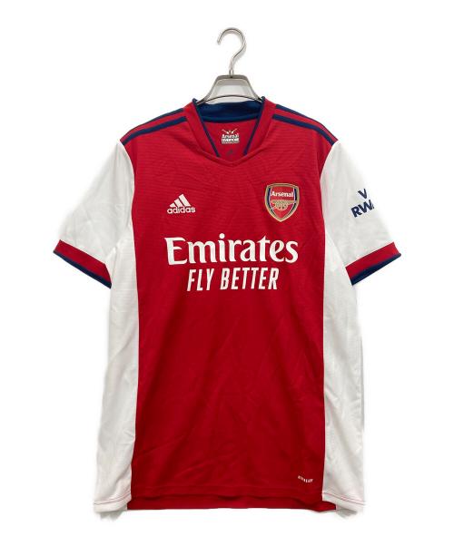 adidas (アディダス) ユニフォーム レッド サイズ:L