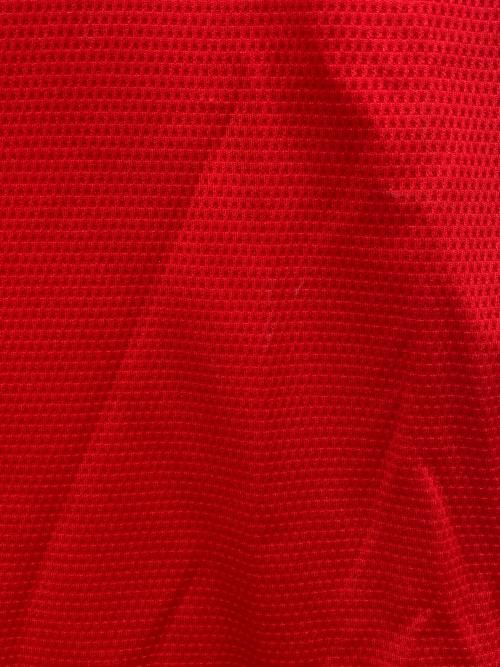 adidas (アディダス) ユニフォーム レッド サイズ:L