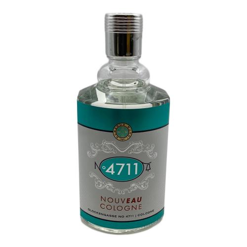 NOUVEAU (ヌーヴォー) フレグランス 4711ヌーヴォコロン 箱付 総合 100ml 残量80%-99%