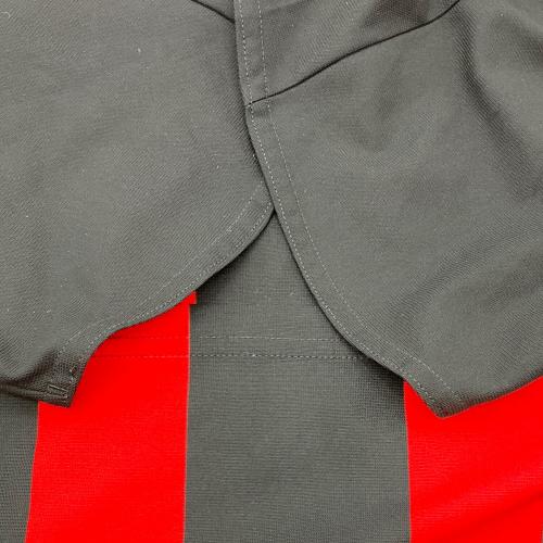 adidas (アディダス) ゲームシャツ ＋ ACミラン 08-09 メンズ SIZE M レッド×ブラック