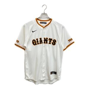 NIKE (ナイキ) 2024 HOME REPLICA BASEBALL JERSEY レプリカユニフォーム TGLM-07Z8 ＋ 読売ジャイアンツ 吉川尚輝 メンズ SIZE M ホワイト