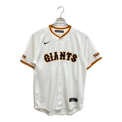 NIKE (ナイキ) 2024 HOME REPLICA BASEBALL JERSEY レプリカユニフォーム TGLM-07Z8 ＋ 読売ジャイアンツ 吉川尚輝 メンズ SIZE M ホワイト