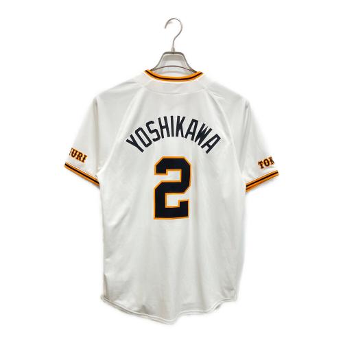 NIKE (ナイキ) 2024 HOME REPLICA BASEBALL JERSEY レプリカユニフォーム TGLM-07Z8 ＋ 読売ジャイアンツ 吉川尚輝 メンズ SIZE M ホワイト