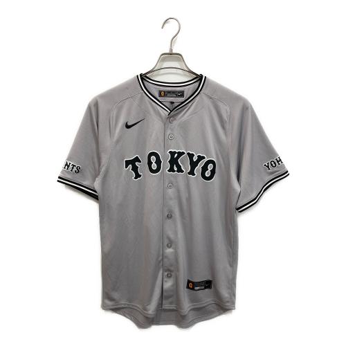 NIKE (ナイキ) 2024 VISITOR REPLICA BASEBALL JERSEY レプリカユニフォーム TGLM-07Z9 ＋ 読売ジャイアンツ  坂本勇人 メンズ SIZE M グレー