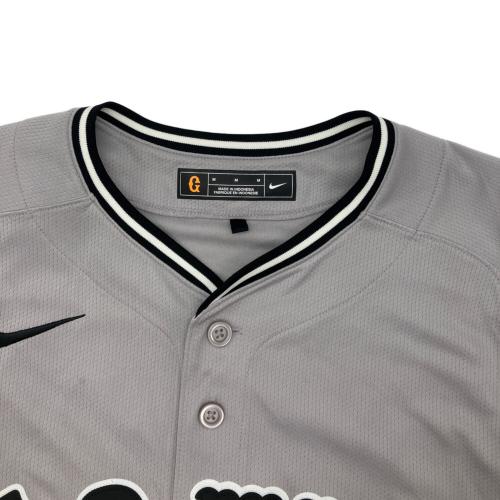 NIKE (ナイキ) 2024 VISITOR REPLICA BASEBALL JERSEY レプリカユニフォーム TGLM-07Z9 ＋ 読売ジャイアンツ  坂本勇人 メンズ SIZE M グレー