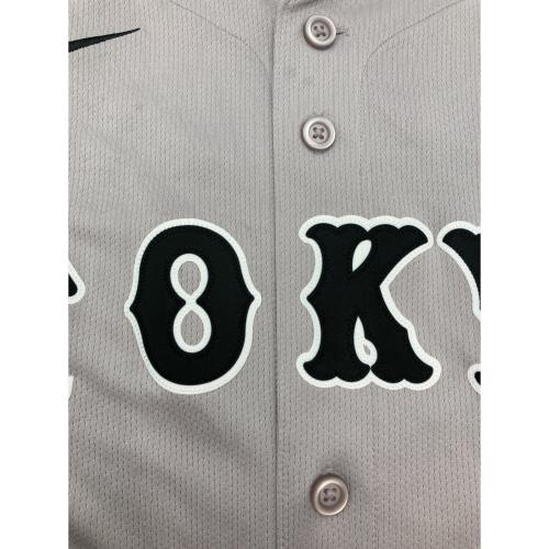 NIKE (ナイキ) 2024 VISITOR REPLICA BASEBALL JERSEY レプリカユニフォーム TGLM-07Z9 ＋ 読売ジャイアンツ  坂本勇人 メンズ SIZE M グレー