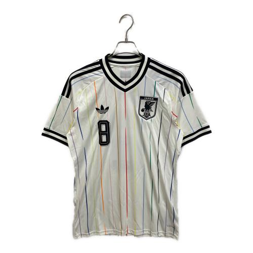 adidas (アディダス) サッカー日本代表 2026 アウェイ レプリカ ユニフォーム JN1872 + メンズ SIZE L ホワイト