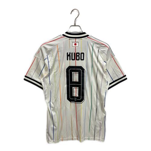 adidas (アディダス) サッカー日本代表 2026 アウェイ レプリカ ユニフォーム JN1872 + メンズ SIZE L ホワイト