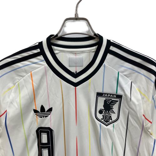 adidas (アディダス) サッカー日本代表 2026 アウェイ レプリカ ユニフォーム JN1872 + メンズ SIZE L ホワイト