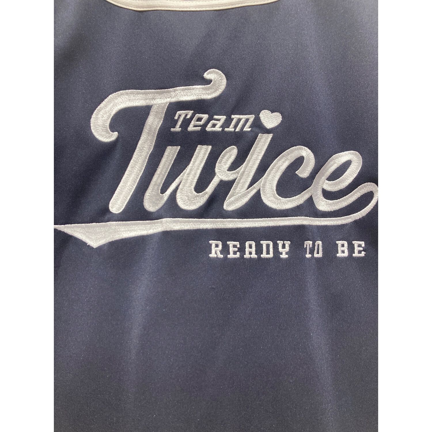 TWICE (トゥワイス) ユニフォームシャツ メンズ ネイビー TWICE