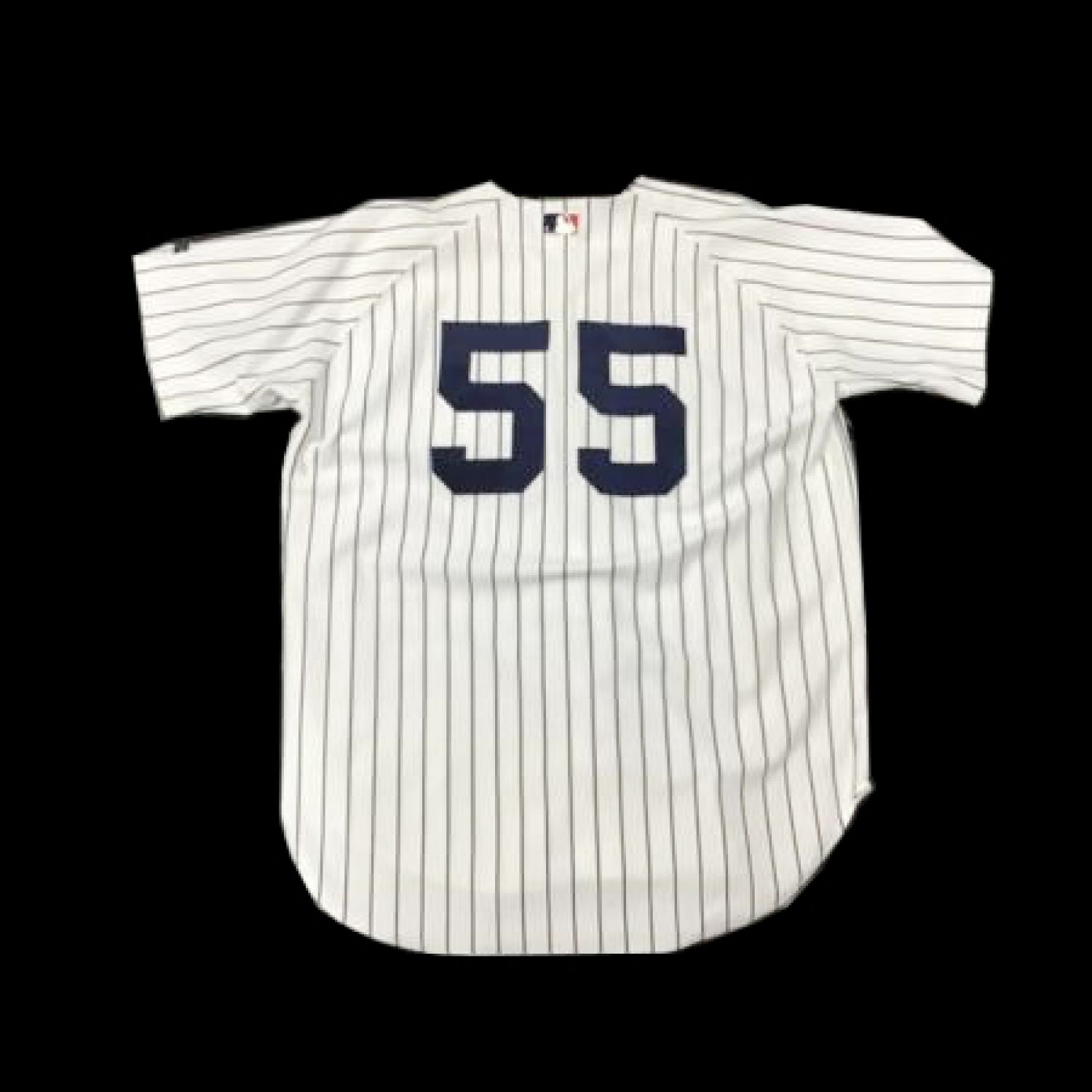 ニューヨークヤンキース 松井秀喜【55】 ホワイト ストライプ ...