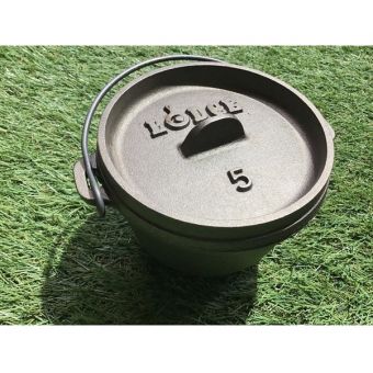 LODGE (ロッジ) ダッチオーブン 未使用品 5CO2BD ベビーダッチ