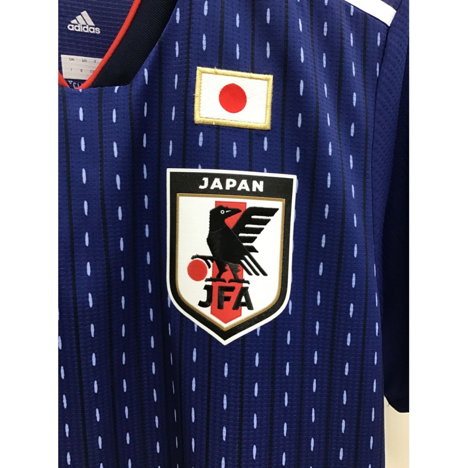 アディダストレフォイルロゴ超貴重！サッカー日本代表 ユニ80s 長袖