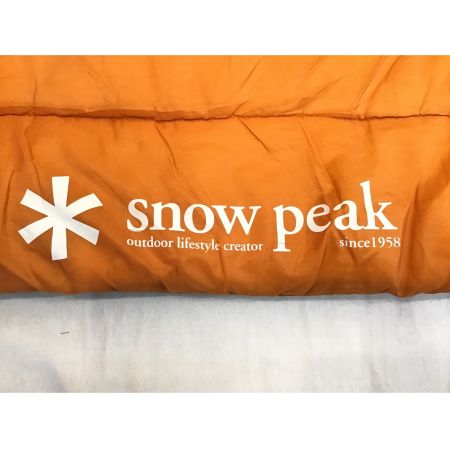 SNOWPEAK (スノーピーク) 封筒型シュラフ 化繊