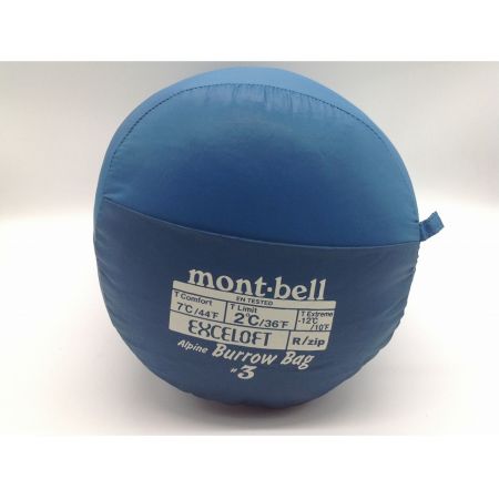 mont-bell (モンベル) マミー型シュラフ 1121283 バロウバッグ#3 化繊