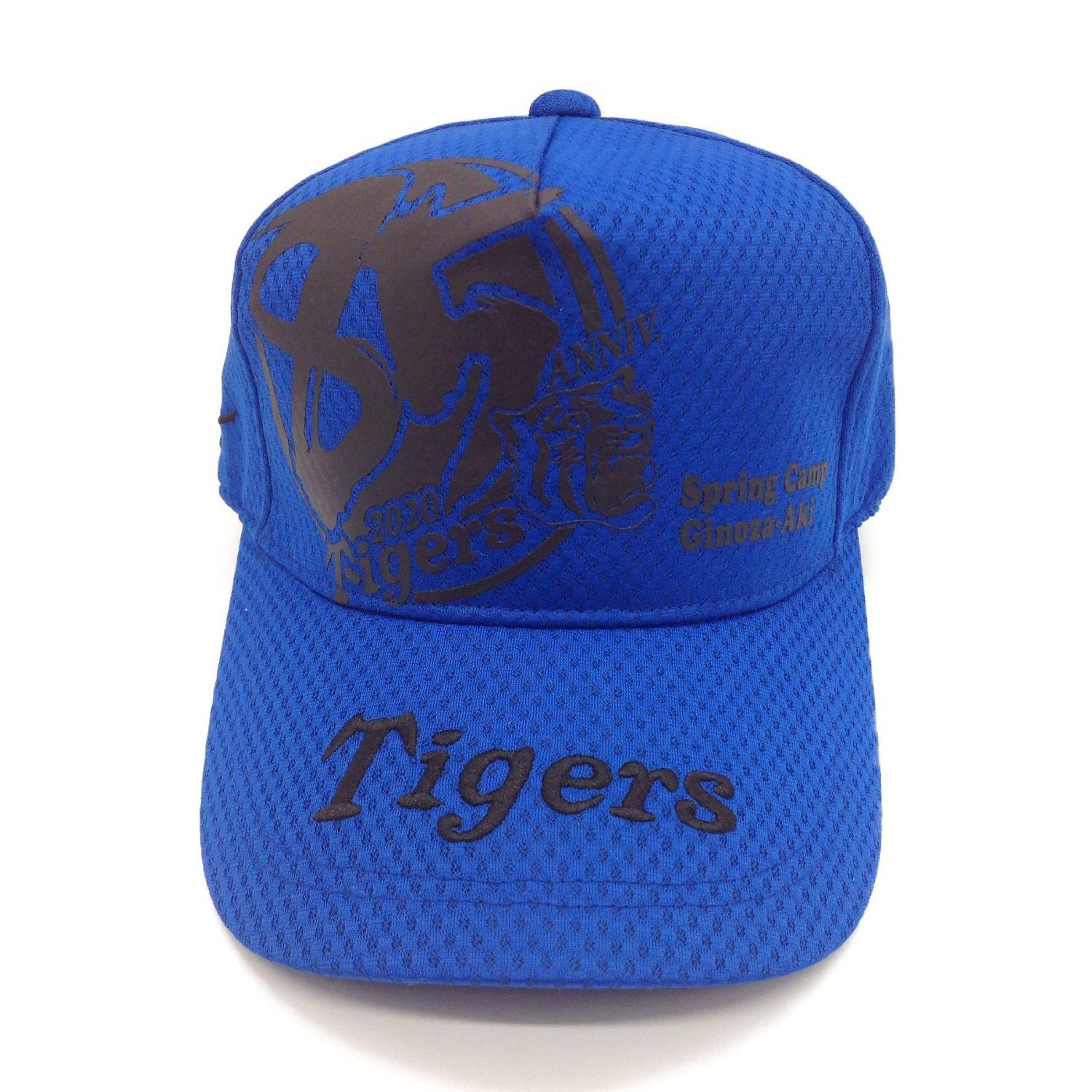 阪神タイガース ハンシンタイガース スプリングキャンプ キャップ ブルー 未使用品 帽子 スプリングキャンプ宜野座 トレファクonline
