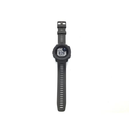GARMIN (ガーミン) 腕時計 INSTINCT 動作確認済み ラバー タフネスGPSアウトドアウォッチ　グレー