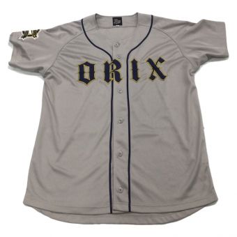 オリックス・バファローズ 応援グッズ SIZE L グレー ユニフォーム 安達【3】