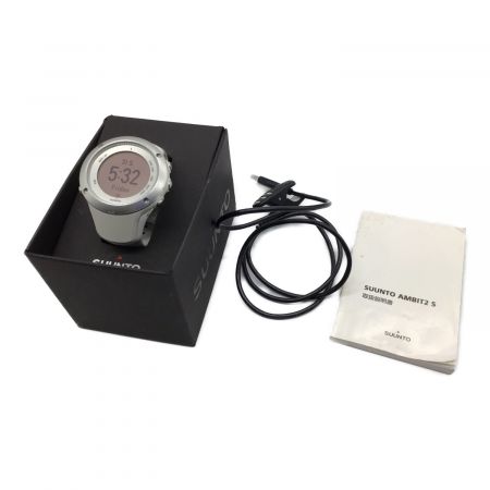 SUUNTO (スント) 腕時計 ホワイト AMBIT2 S 動作確認済み ラバー