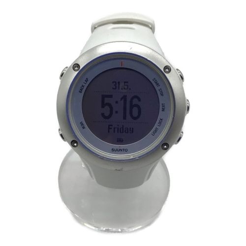 SUUNTO (スント) 腕時計 ホワイト AMBIT2 S 動作確認済み ラバー