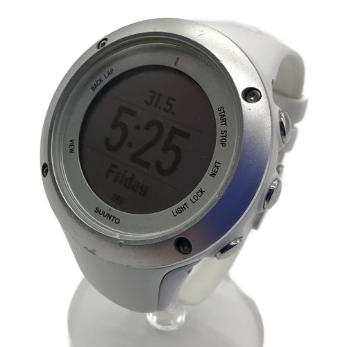 SUUNTO (スント) 腕時計 ホワイト AMBIT2 S 動作確認済み ラバー