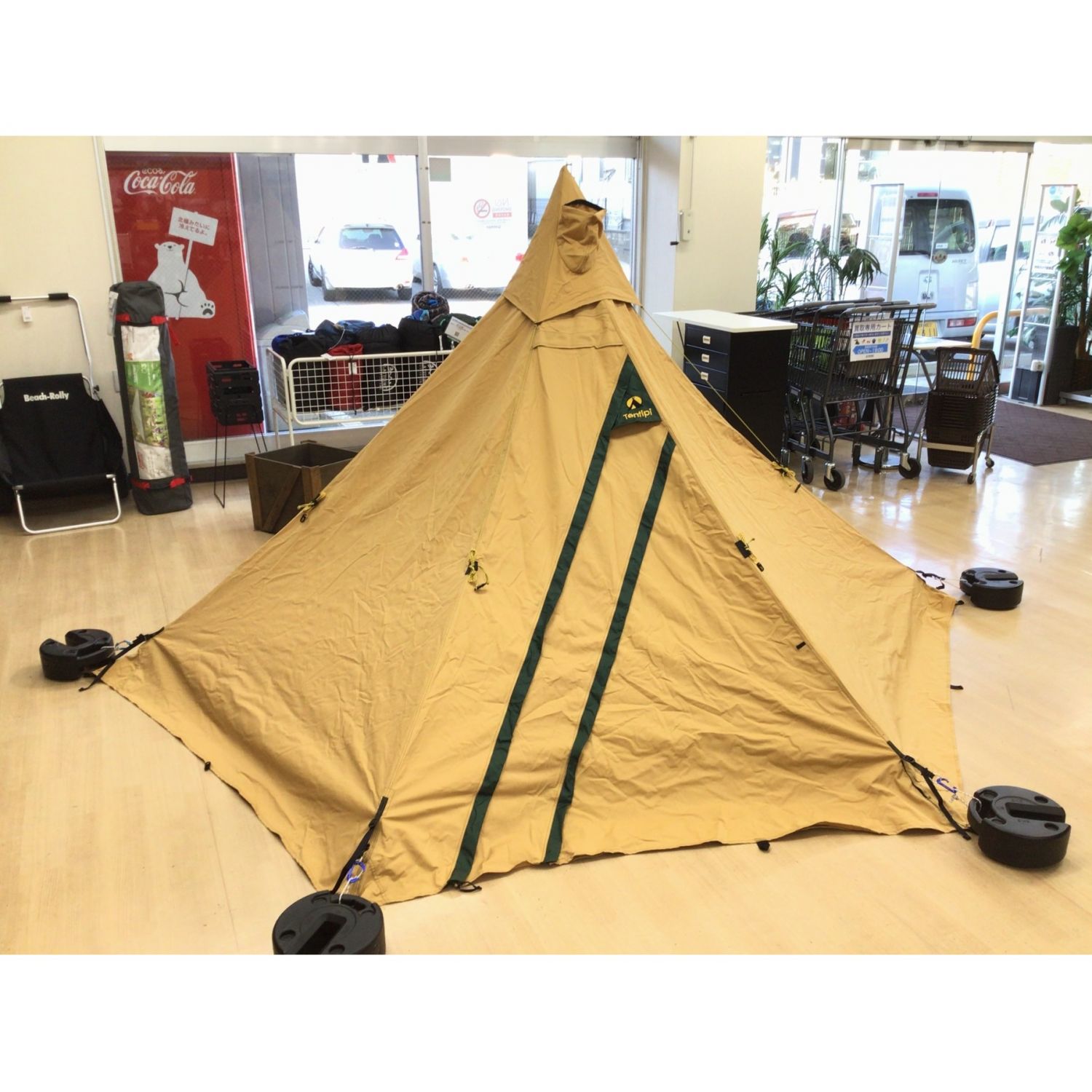 Tentipi テンティピ モノポールテント Olivin 2 Cp オリヴィン2cp F280 170 H Cm 1 2人用 トレファクonline