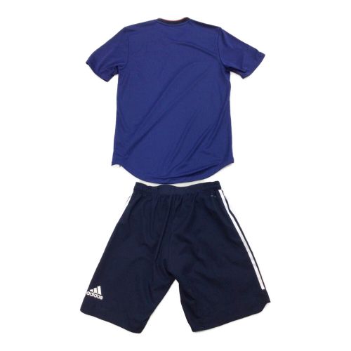 adidas (アディダス) サッカーユニフォーム メンズ SIZE L ブルー オーセンティック 2018日本代表 上下セット