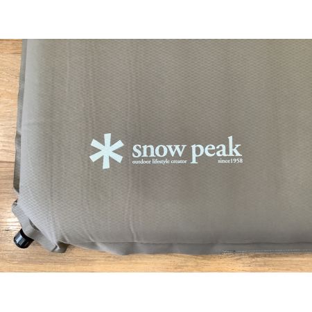 Snow peak (スノーピーク) インフレータブルマット 80x190cm TM-193 キャンピングマット2.5Ｗ