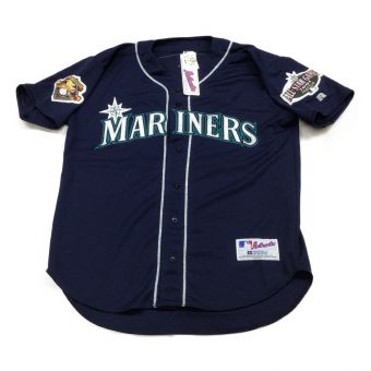 イチロー【51】　シアトルマリナーズ 応援グッズ SIZE L (44) ネイビー オールスターゲーム2001 ラッセル製 ユニフォーム  オーセンティック
