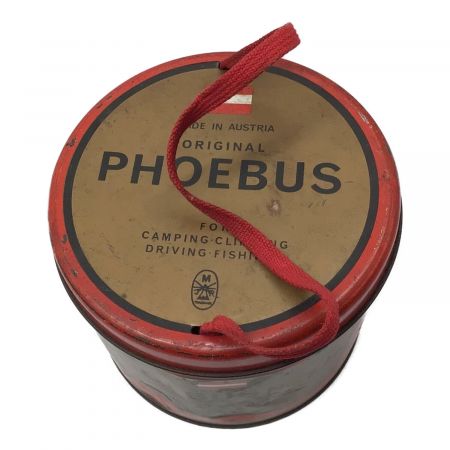 PHOEBUS (ホエーブス) ガソリンシングルバーナー 程度B 725