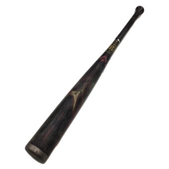 MIZUNO (ミズノ) 軟式バット 84/6.9cm ブラック×レッド ケース付 ビヨンドマックスメガキングアドバンスⅡ 1CJBR125