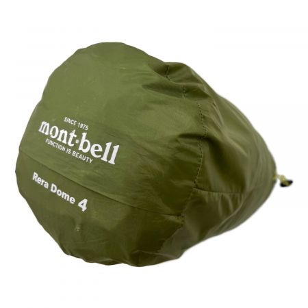mont-bell (モンベル) ドームテント 別売テントマット付 1122530 レラドーム4