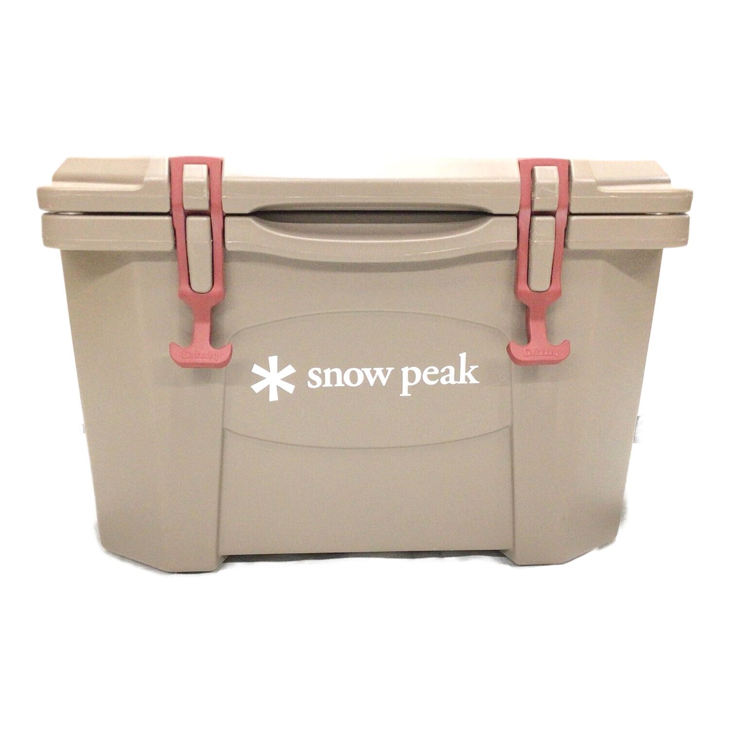 snow peak×Grizzly クーラーボックス 20QT ブラウン 廃盤品 ハード 