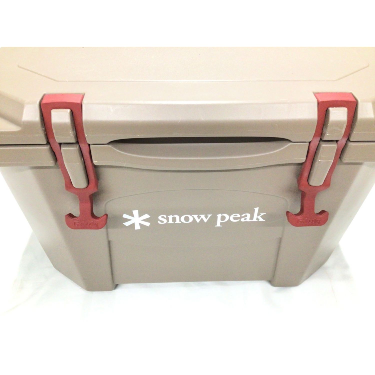snow peak×Grizzly クーラーボックス 20QT ブラウン 廃盤品 ハード