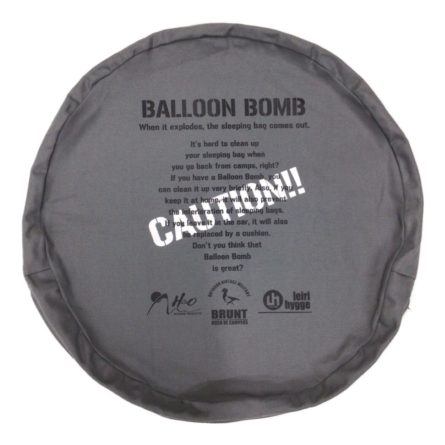 買取り実績 新品未使用 balloon bomb バルーン ボム グレー