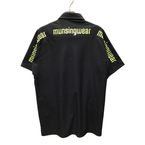 MUNSING WEAR (マンシングウェア) ゴルフウェア(トップス) メンズ SIZE L ブラック 21SS ポロシャツ