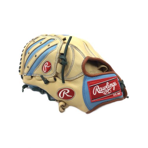 RAWLINGS (ローリングス) グローブ ベージュxスカイブルー ソフトボール用 女性用 GS9HDY14