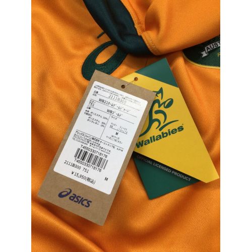 Asics アシックス ユニフォーム オーストラリア代表 ラグビー ワラビーズ Wb21 ホームユニフォーム トレファクonline