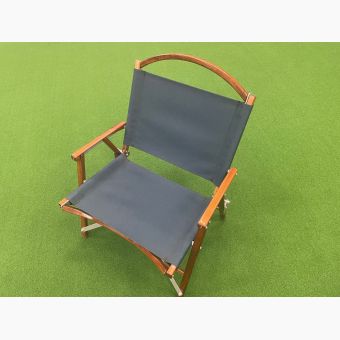 Kermit chair (カーミットチェア) アウトドアチェア ネイビー 座面ヨゴレ・キズ有 ウォールナット