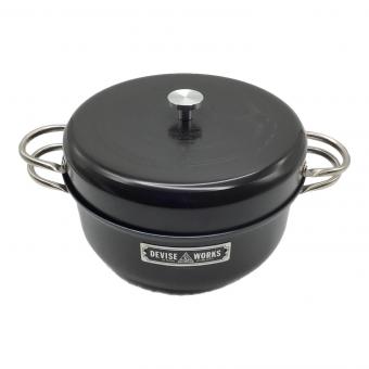 DEVISE WORKS (デバイスワークス) クッカー BLACK ON BLACK（プリント）収納ケース付 KURONABE