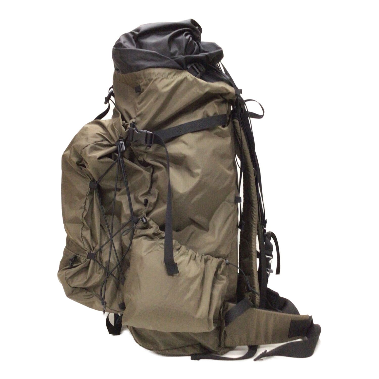 TRAIL BUM (トレイルバム) バックパック カーキ 45-65L 背面パッド付