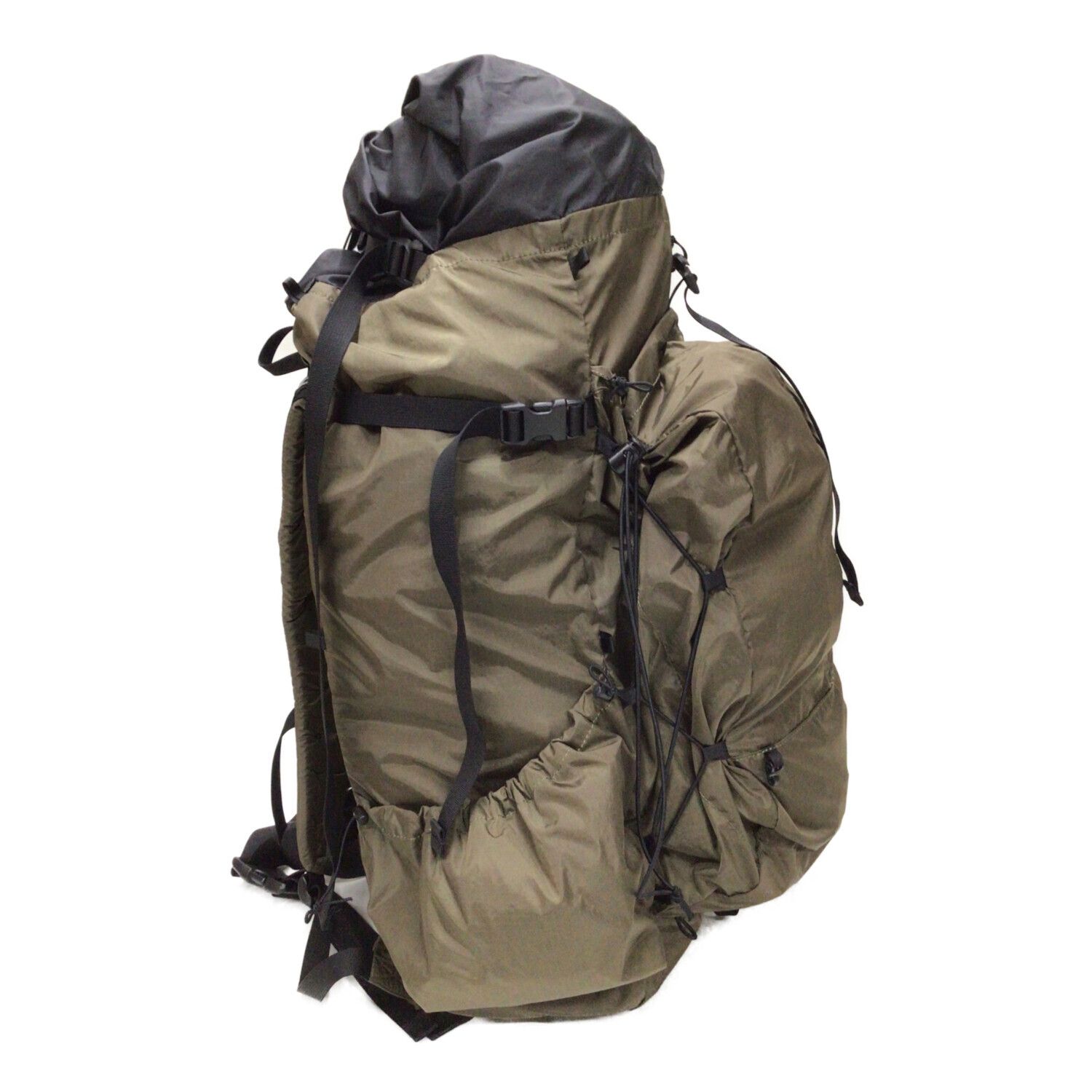 TRAIL BUM (トレイルバム) バックパック カーキ 45-65L 背面パッド付