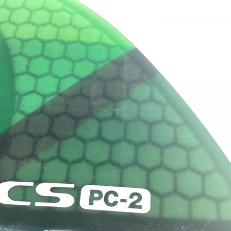 FCS (エフシーエス) フィン グリーン×ブラック PC-2