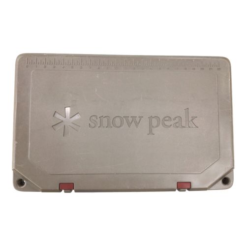 Snow peak (スノーピーク) クーラーボックス 40QT(約38L) UG-302GY ハードロッククーラー