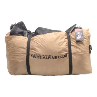 SWISS ALPINE CLUB ツールームテント グランドシート付 タン ZENISTAR(ゼニスター) 約580×280×180cm 3～4人用