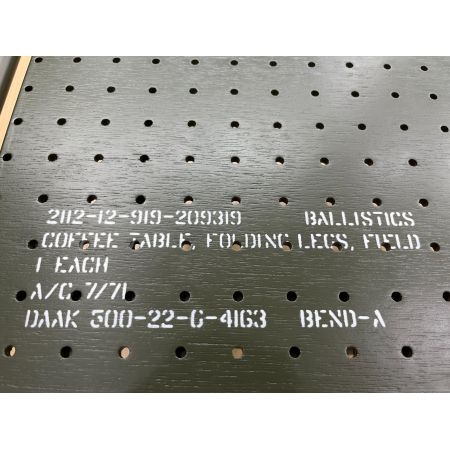 BALLISTICS (バリスティックス) アウトドアテーブル オリーブ BAA-2204 ミニローバーテーブル